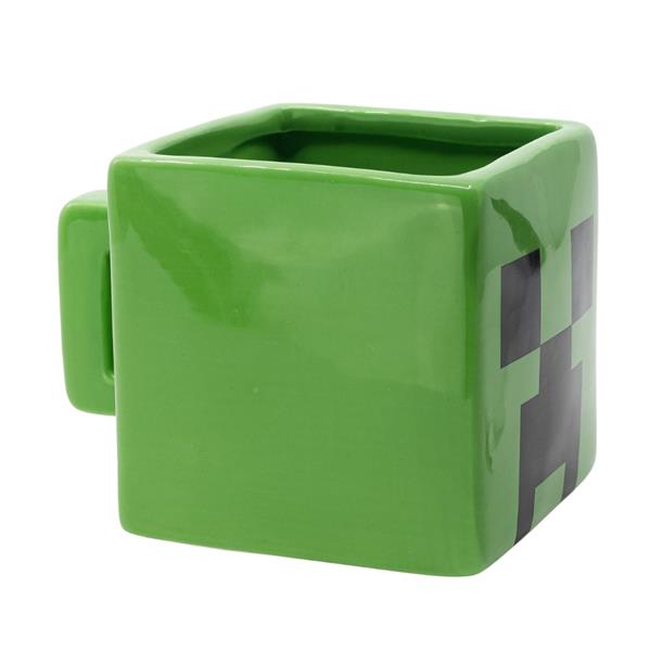 Caneca 3D Creeper Minecraft