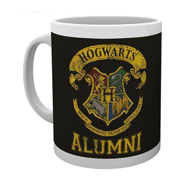 Caneca Harry Potter Hogwarts Alumni em Cerâmica