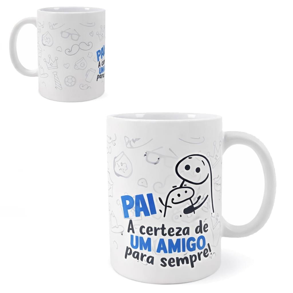 Caneca Mágica Pai um Amigo para Sempre