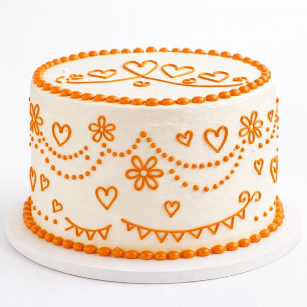 Caneta de Gel Alimentar Laranja, 20 gr.