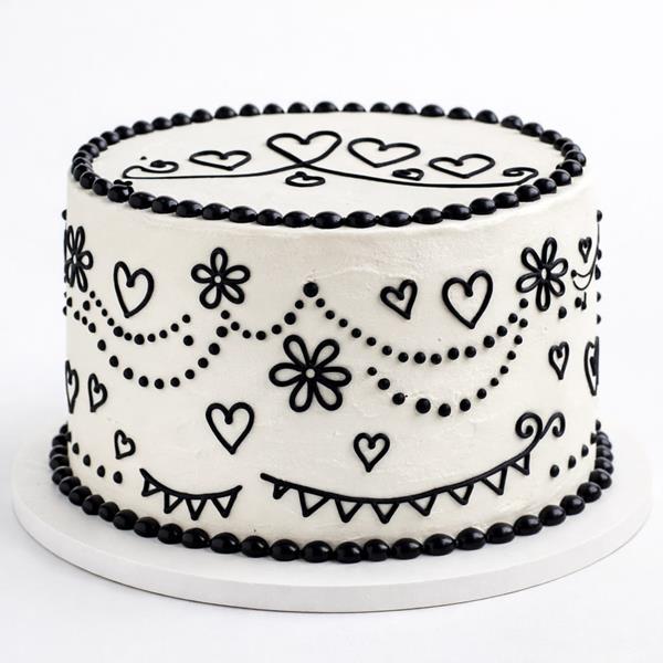 Caneta de Gel Alimentar Preto, 20 gr.