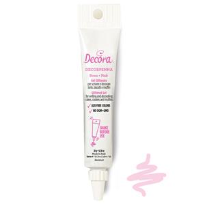 Caneta de Gel Alimentar Rosa, 20 gr.