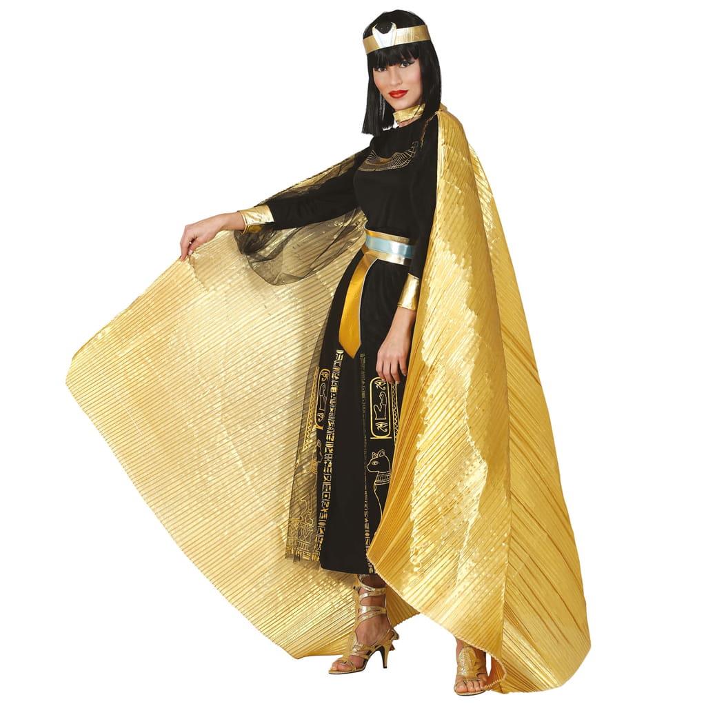 Capa Dourada Plissada