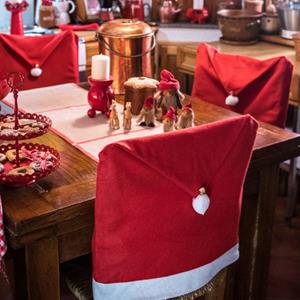 Capa Natalícia para Cadeira com Guizo