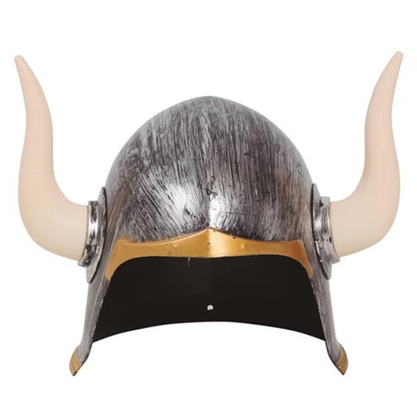Capacete Bárbaro com Chifres
