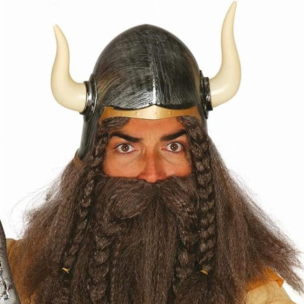 Capacete Bárbaro com Chifres
