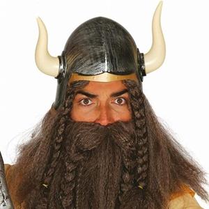 Capacete Bárbaro com Chifres