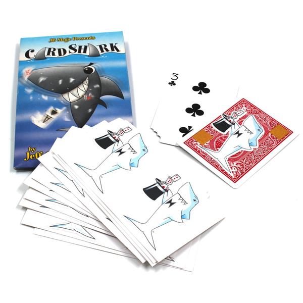 Carta Tubarão - card shark by Jeff Case