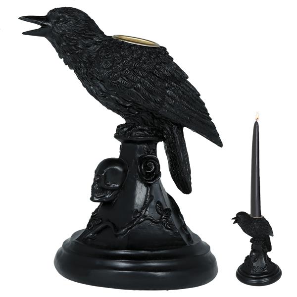 Castiçal Corvo Negro