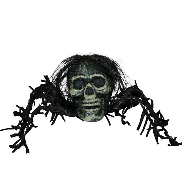 Caveira Assustadora com Patas de Aranha