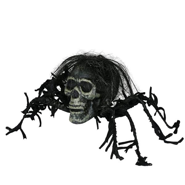 Caveira Assustadora com Patas de Aranha