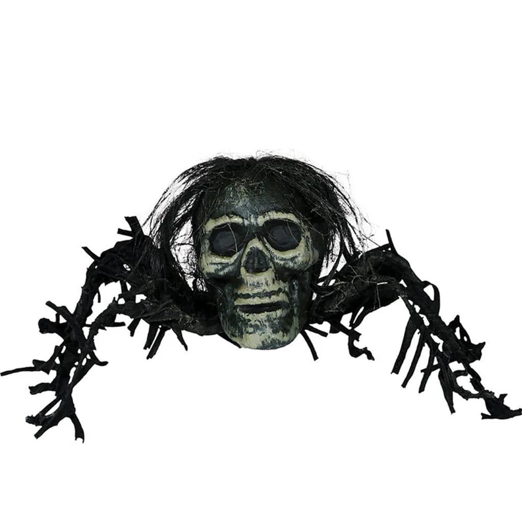 Caveira Assustadora com Patas de Aranha