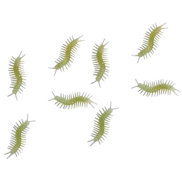 Centopeias Glow in The Dark, 8 unid.