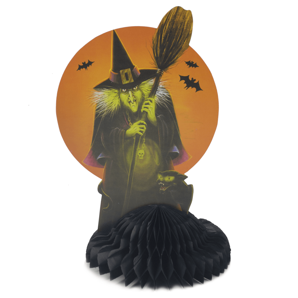 Bonecas bruxas para o Halloween, Enfeites de árvore feitos à mão Bruxa de  Halloween