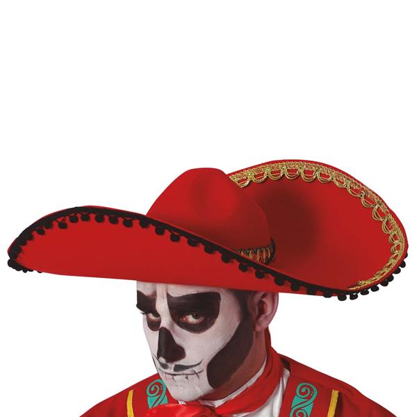 Chapéu Mexicano Vermelho, Adulto