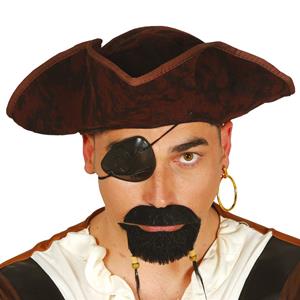 Chapéu Pirata Castanho