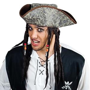 Chapéu Pirata Rastas