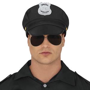 Chapéu Preto de Agente Policial