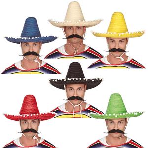Chapéu Sombrero Mexicano, 42 cm