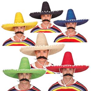 Chapéu Sombrero Mexicano, 60 cm