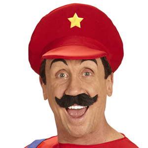 Chapéu Vermelho de Super Canalizador Mário, Adulto
