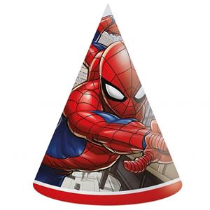 Chapéus Spiderman Crime Fighter, 6 unid.