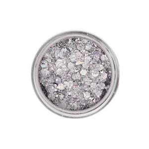 Chunky Glitter Cremoso Lucky Silver, 10 ml