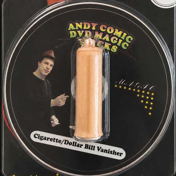 Cigarro desaparição com dvd - Andy Comic