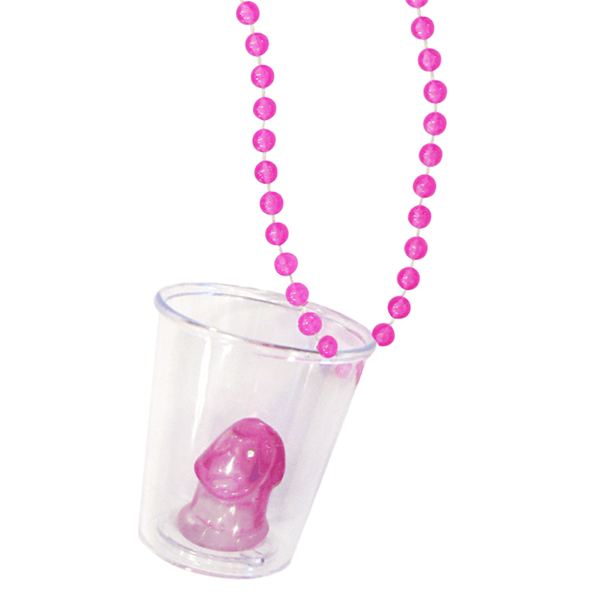 Colar Copo de Shot com Pénis