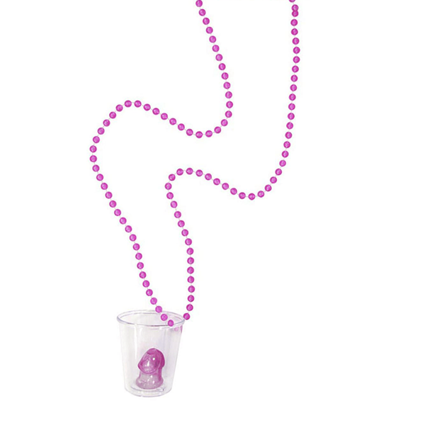 Colar Copo de Shot com Pénis