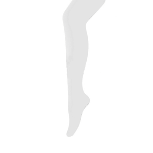 Collant Microfibra Branco, Criança