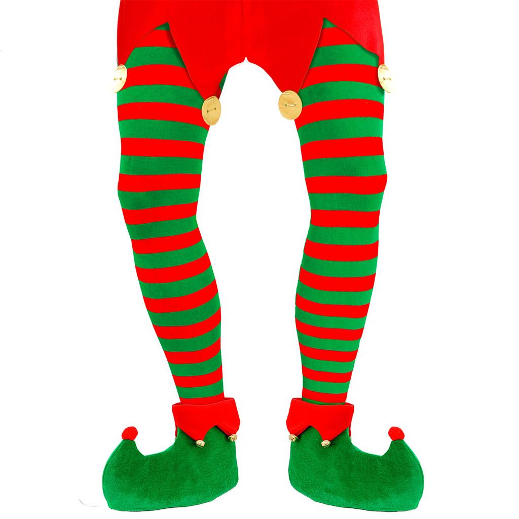 Collants Riscas Elfo, Adulto