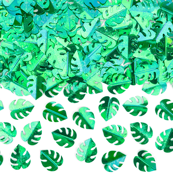 Confetis Folhas Verdes, 15 gr