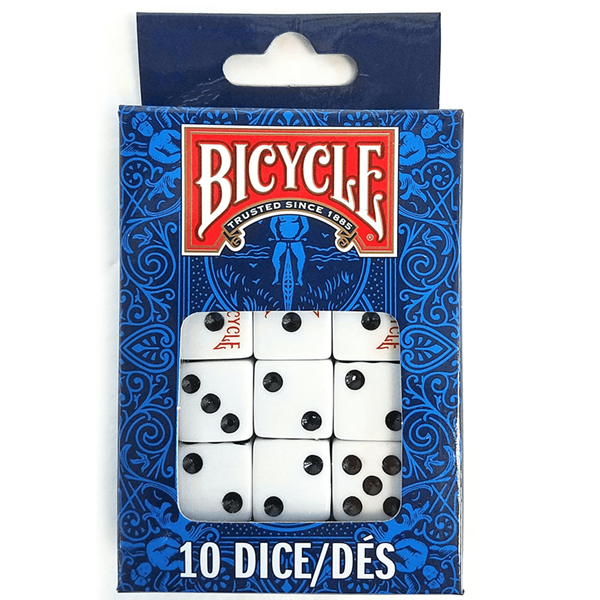 Conjunto 10 Dados de Jogo Bicycle