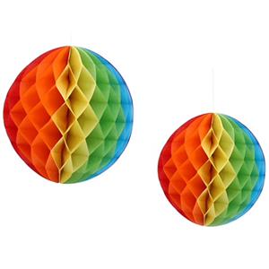 Conjunto 2 Favos Papel Multicolor
