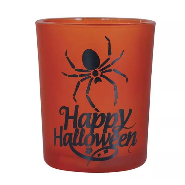 Conjunto 3 Copos Shot Happy Halloween Laranja Conjunto 3 Copos Shot Happy Halloween Laranja