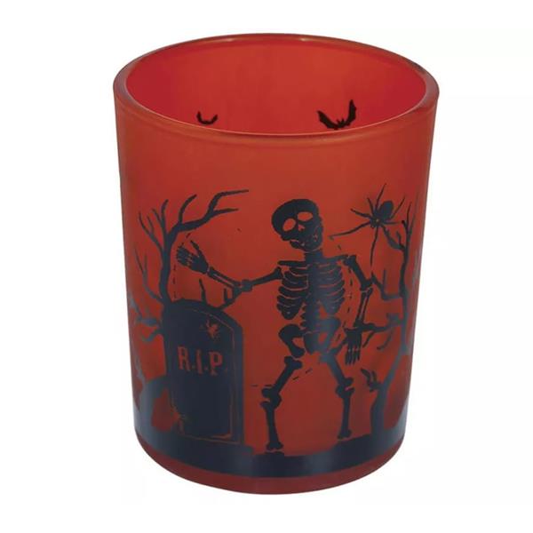 Conjunto 3 Copos Shot Happy Halloween Laranja Conjunto 3 Copos Shot Happy Halloween Laranja