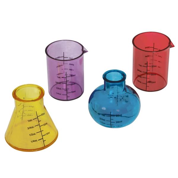 Conjunto 4 Copos de Laboratório