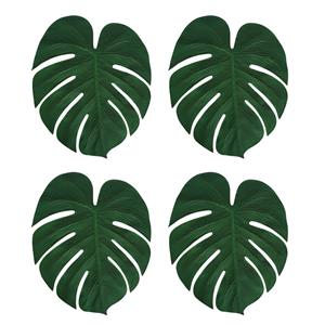 Conjunto 4 Folhas de Palmeira Decorativas