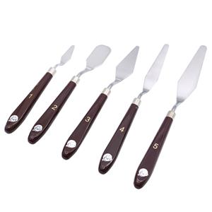 Conjunto 5 Espátulas Lisas para Decoração de Bolos Conjunto 5 Espátulas Lisas para Decoração de Bolos