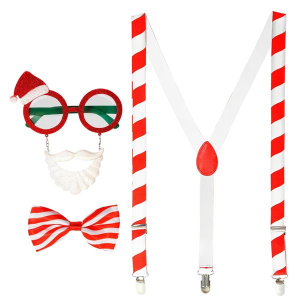 Conjunto Acessórios Pai Natal Fashion
