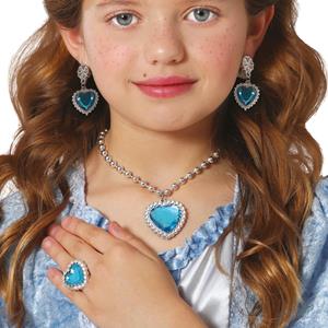 Conjunto Acessórios Princesa Azul