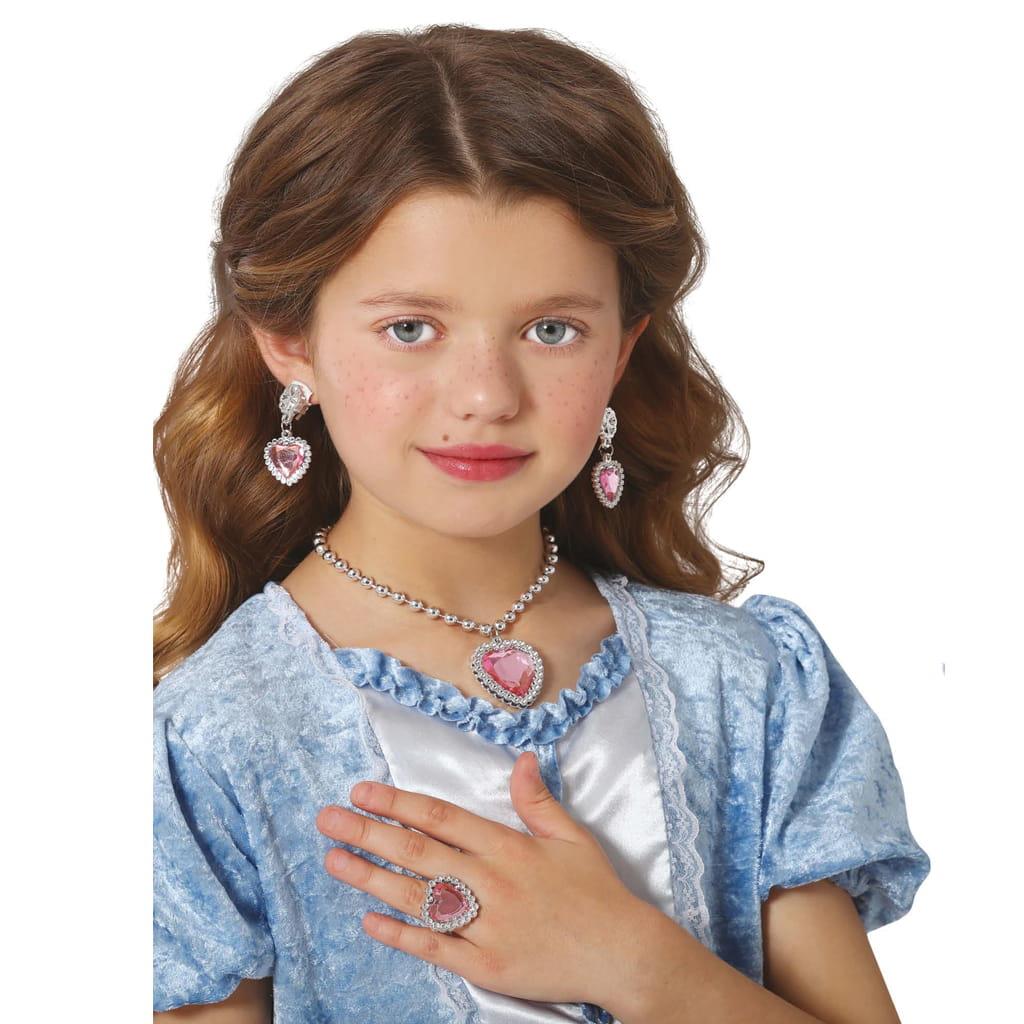 Conjunto Acessórios Princesa Rosa