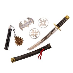 Conjunto Armas Ninja Guerreiro
