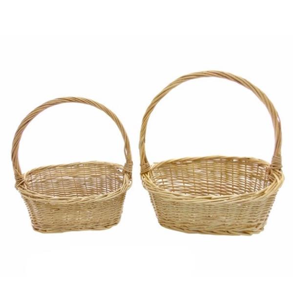 Conjunto Cestos em Vime, 2 unid.