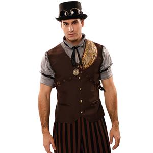 Conjunto Chapéu e Óculos Steampunk