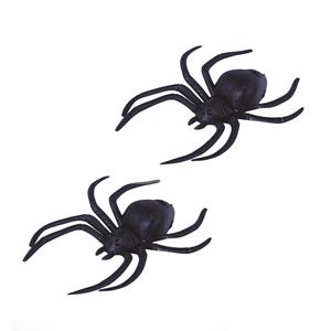 Conjunto de 2 Aranhas Pretas
