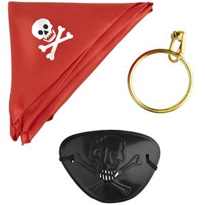 Conjunto de Acessórios Pirata Aventureiro