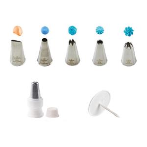 Conjunto de Bicos e Acessórios para Decoração de Bolos