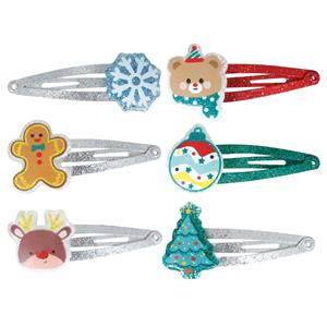 Conjunto Ganchos de Natal, 6 unid.